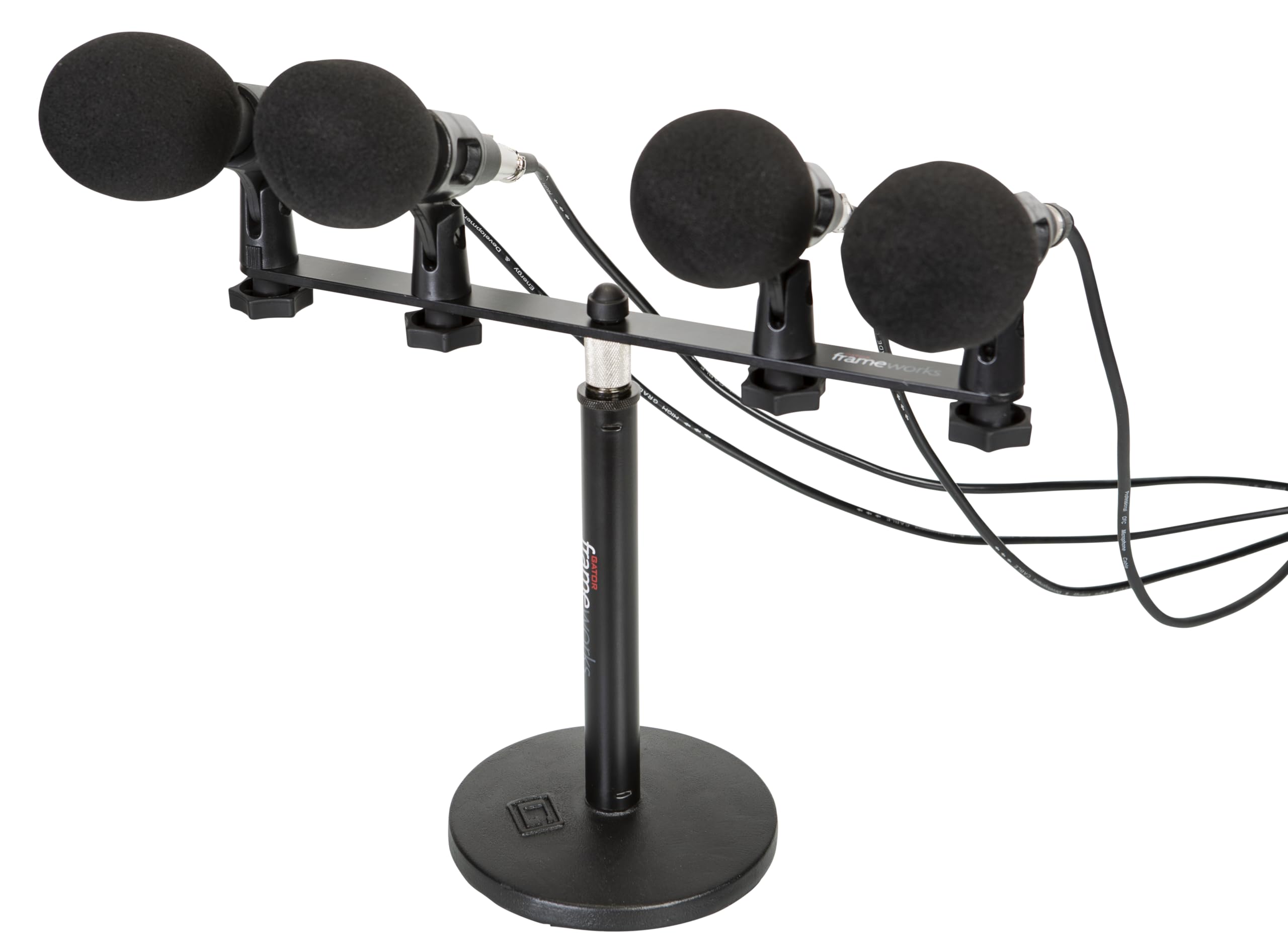Amazon.com: Gator Frameworks 1-to-4 Mic Mount Bar with Standard 5